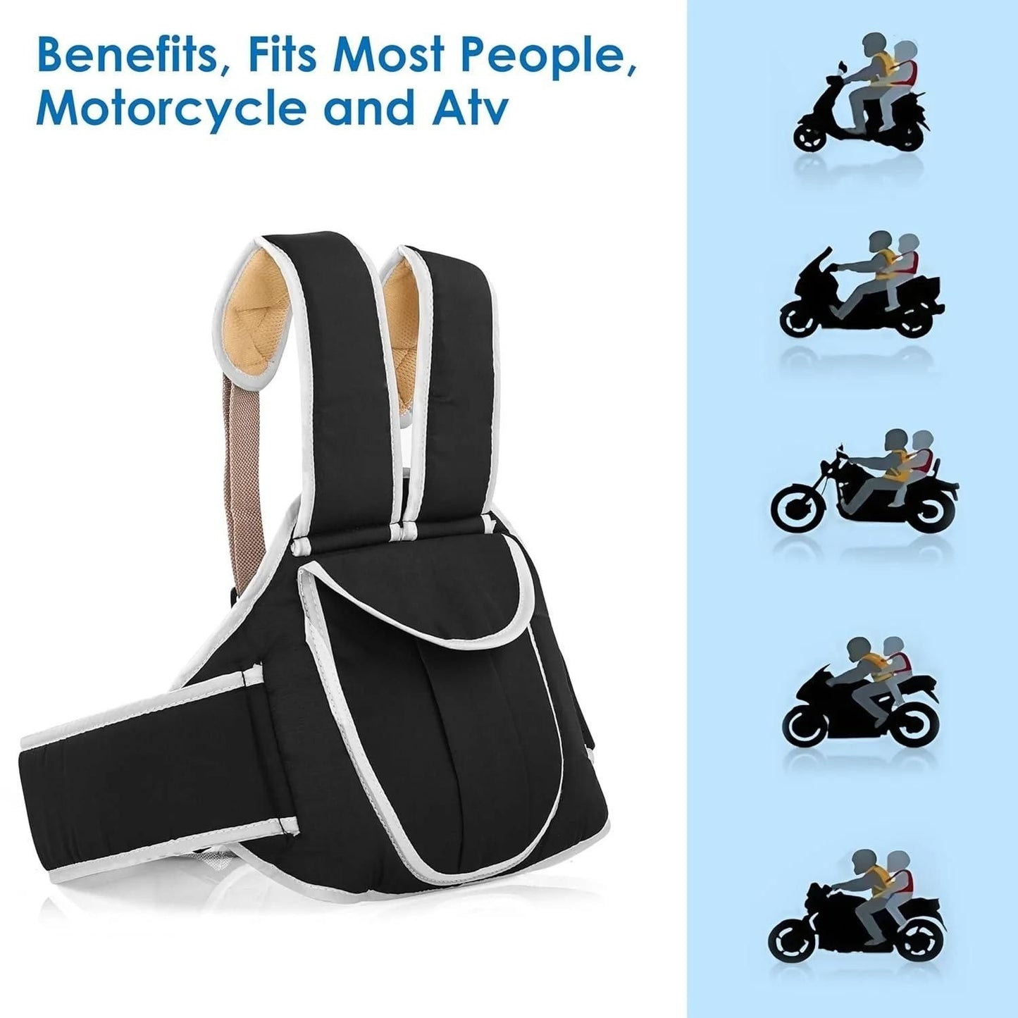 Kids Safety Belt for Two Wheeler 🛵