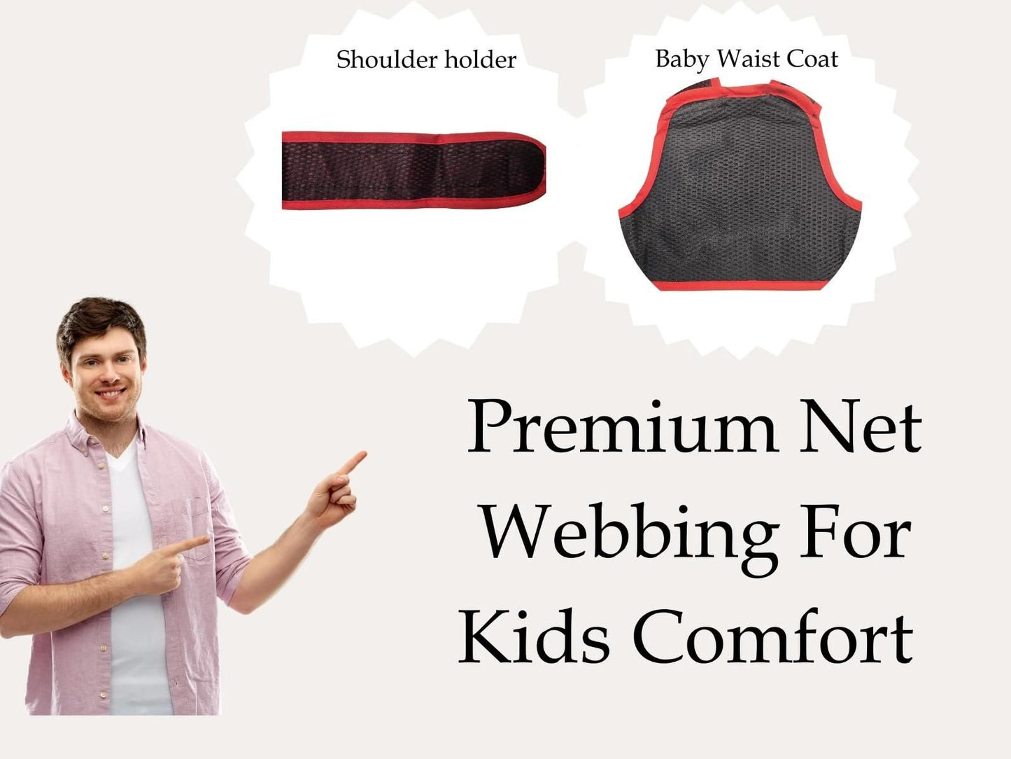 Kids Safety Belt for Two Wheeler 🛵